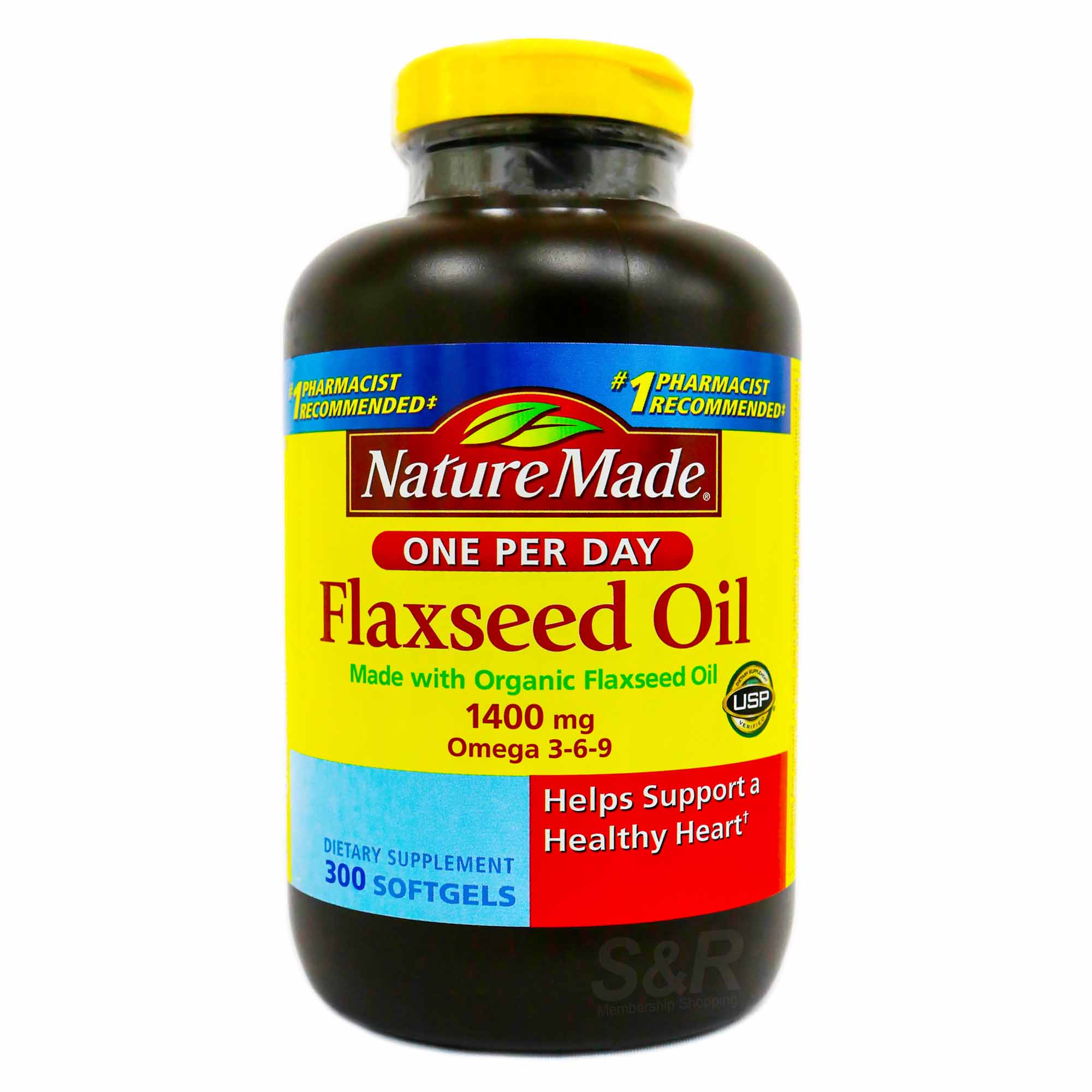 Nature Made Flaxseed Oil 1400mg 300 softgels Nature Made Flaxseed Oil 1400mg 300 softgels